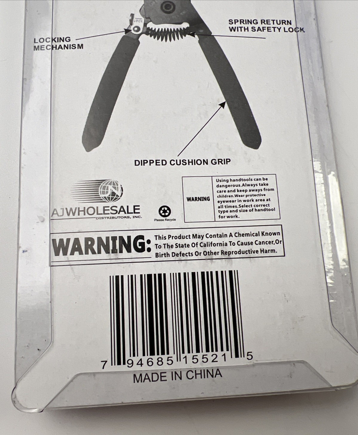 6" Crimping Tool - White Dog Unopened