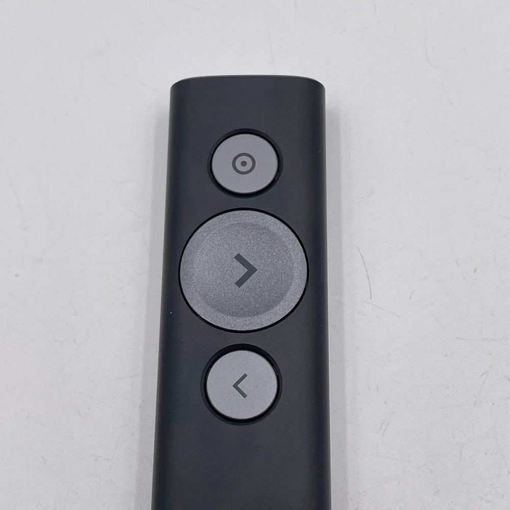 Logitech Spotlight Presentation Remote 30m Range and Quick Charging Black