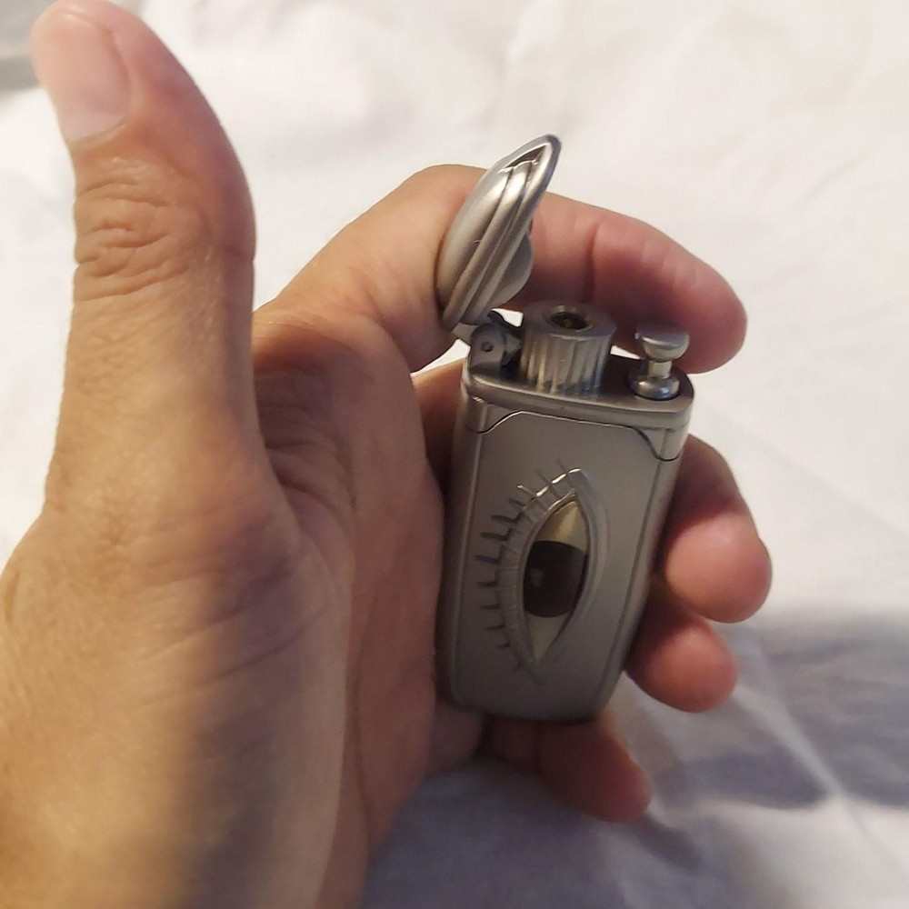 The All Seeing Eye - Refillable Pocket Lighter