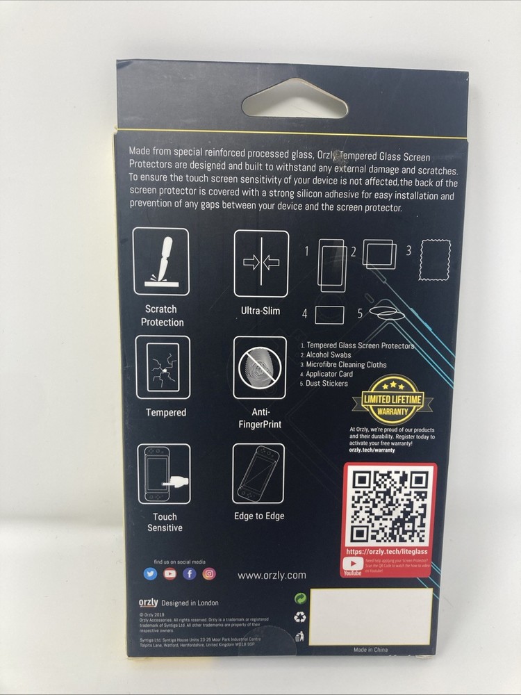 2 Pack Nintendo Switch Lite Screen Protector Premium TemperedOrzly Glass