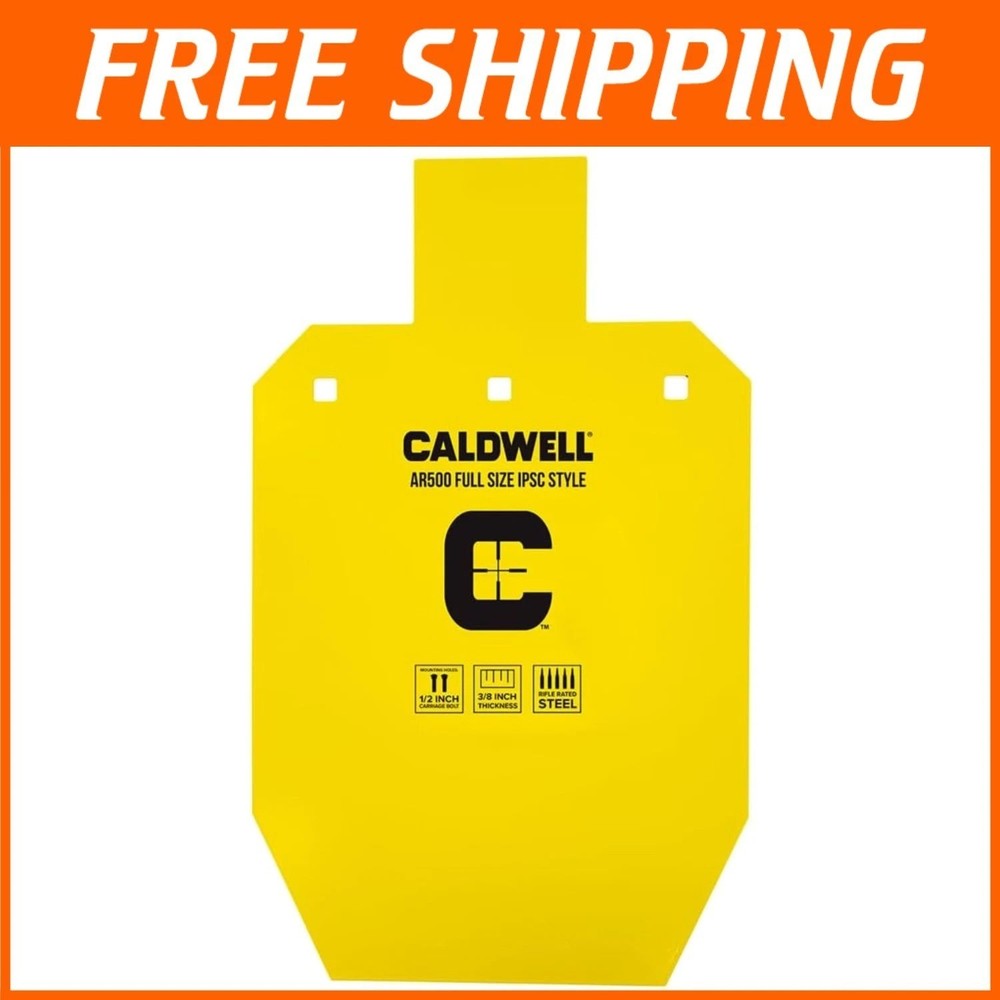 High Caliber Steel Shooting Plate