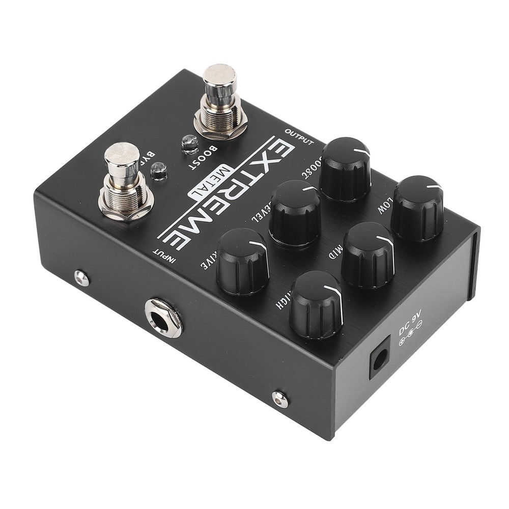 Guitar Distortion Effect Synthesizer Pedal Multiple Modes Adjustable Electric