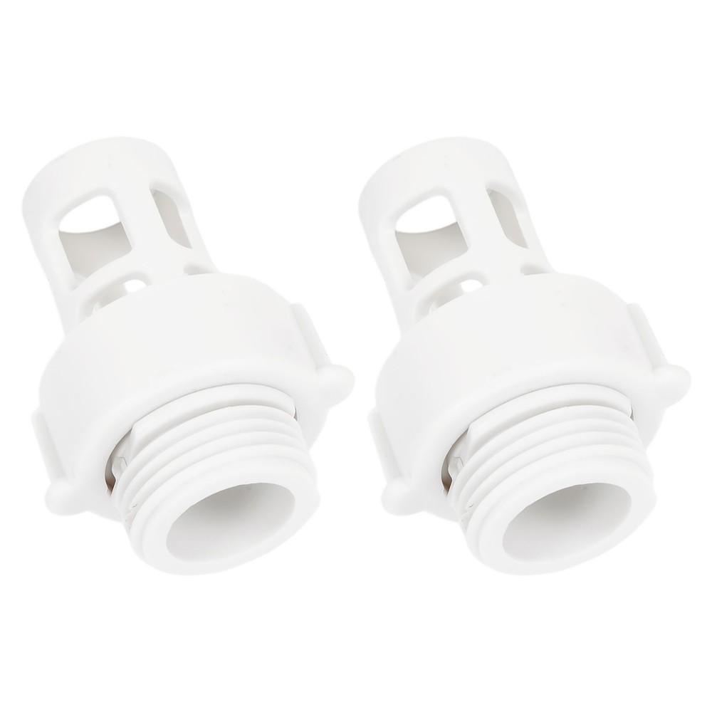 Replacement Adapter for Intex Round Pool Hose Drain Solid Plastic Construction