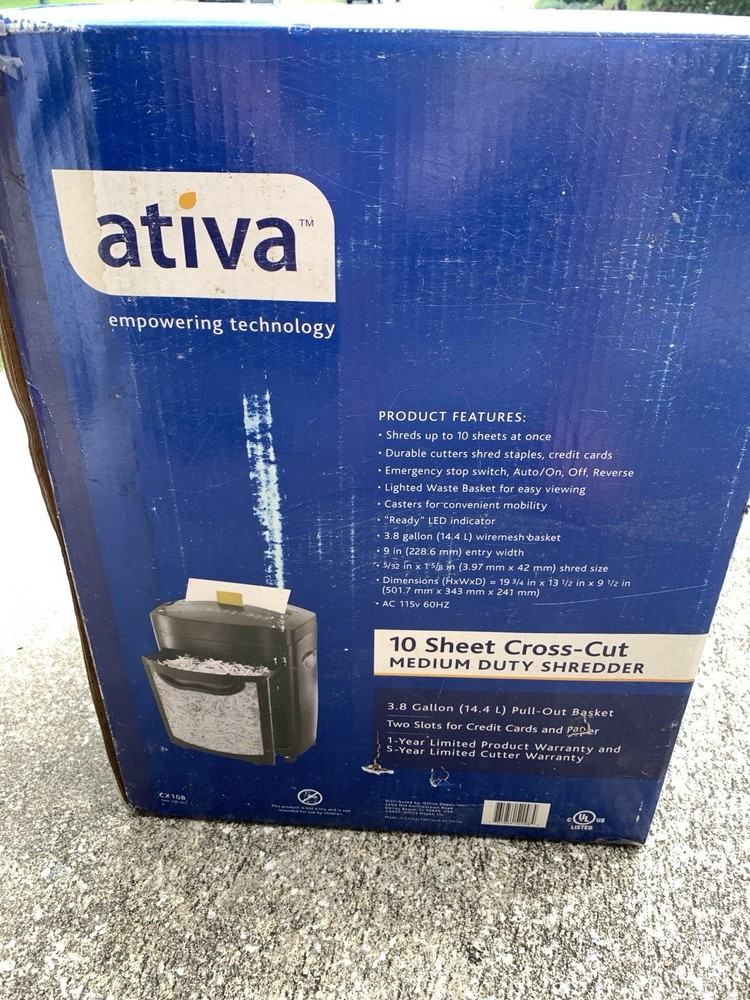 Ativa Medium-Duty Shredder