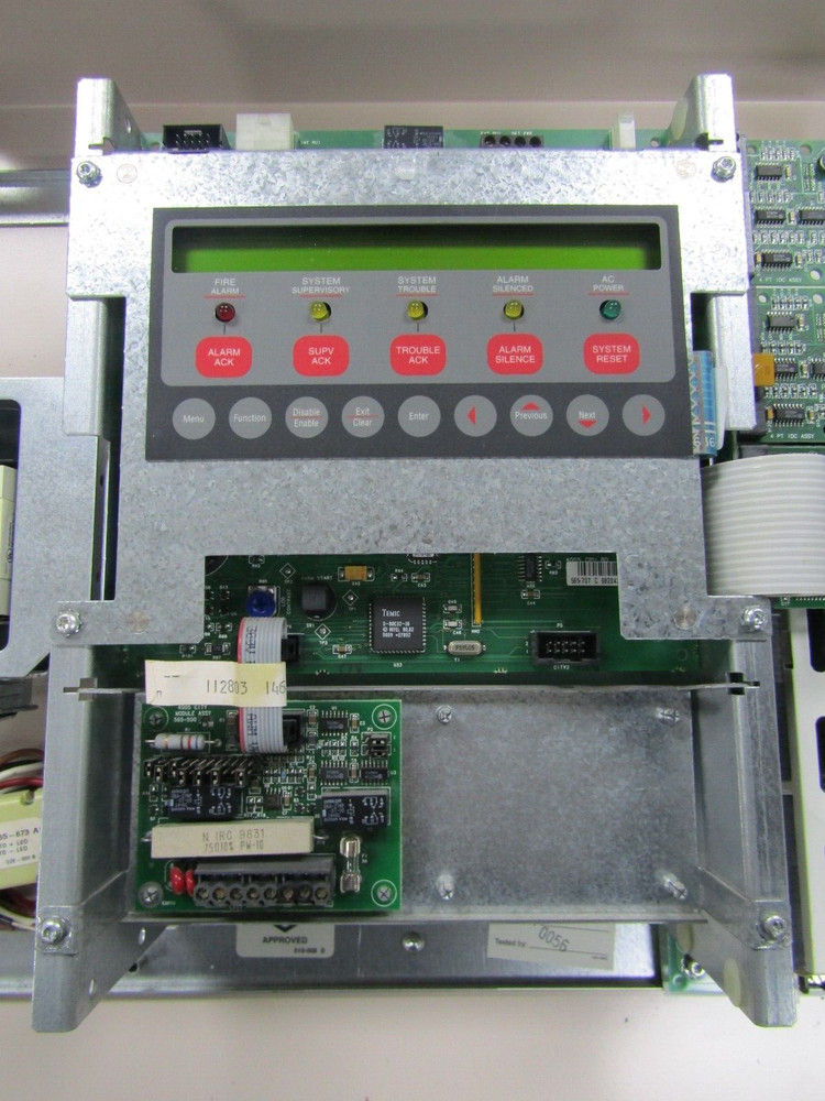 💥SIMPLEX 4005 FIRE ALARM CONTROL PANEL 120/240 VAC 4005-9101