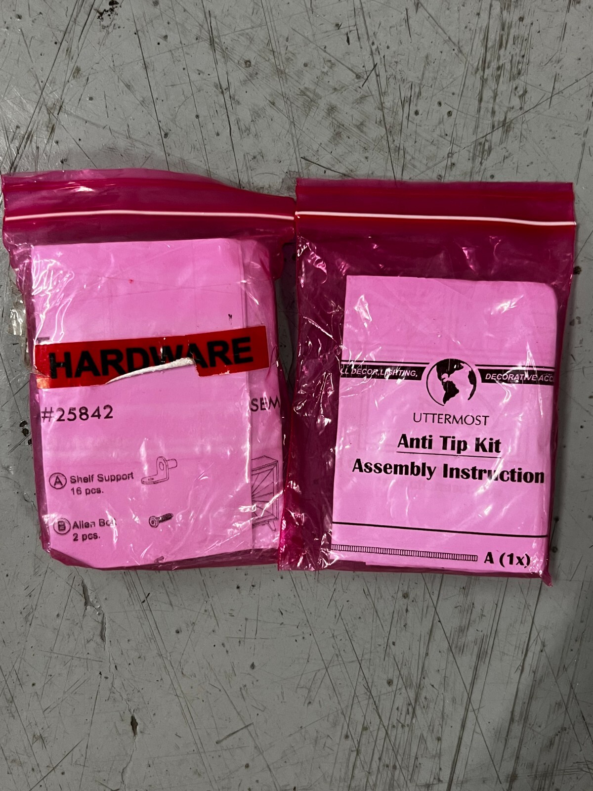 Uttermost Kohana 36" Accent Cabinet in Worn Black & Bronze 25842