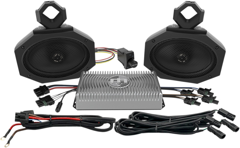Metrix Universal Offroad UTV Side by Side Complete Bluetooth Speaker and Amp Kit