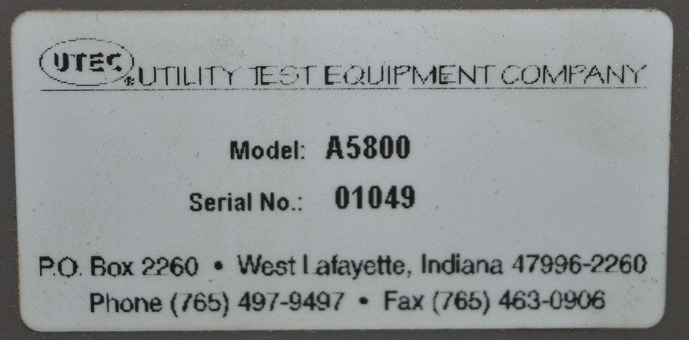 Utec / Radian Meter Calibration System 5800 ++ NICE ++