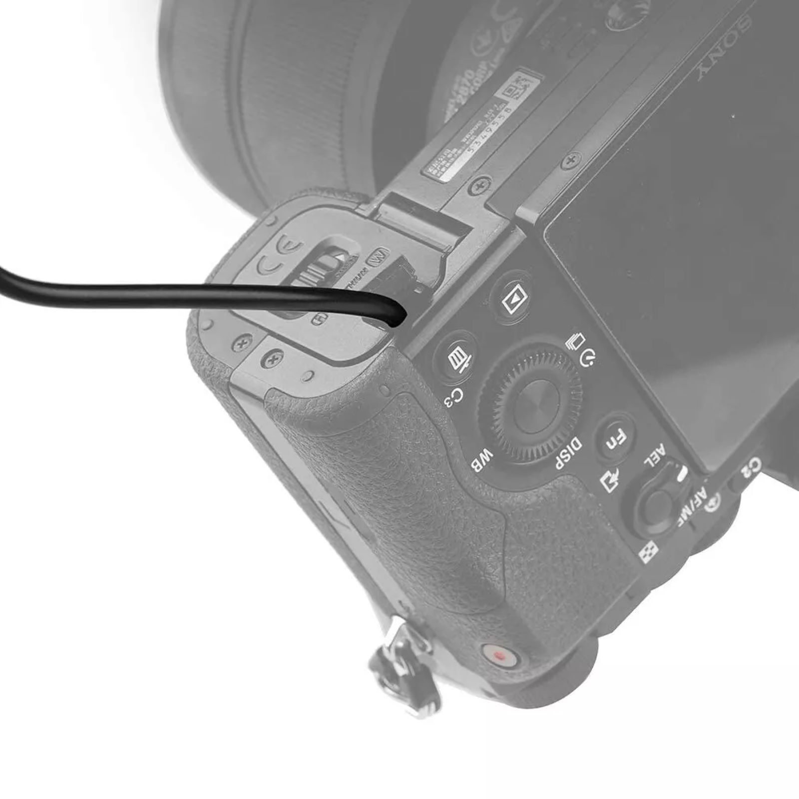 NP-FW50 Dummy Battery Adapter USB Cable for Sony A7 A7R2 A6500 A6400 Power Bank