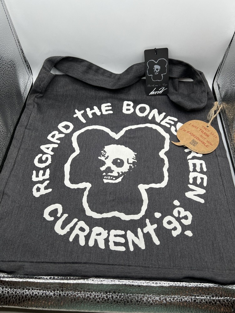 CURRENT 93 : Regard The Bonescreen - SIGNED Shoulder Sling Bag : David Tibet