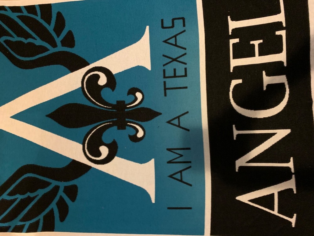 Texas Angel Throw Blanket