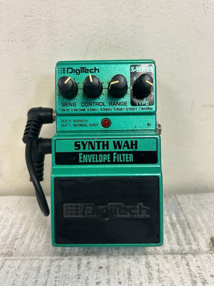 DigiTech X-Series Synth Wah Envelope Filter Guitar Effect Pedal - Tested