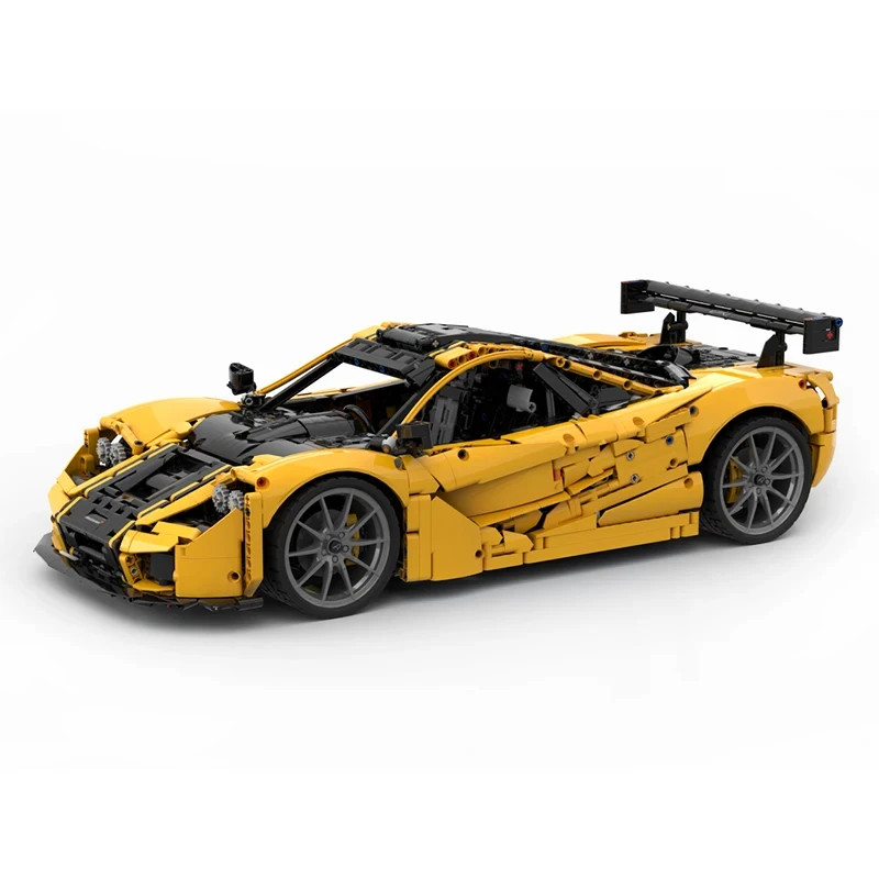 1992 3427 Pcs 1:8 Technical McLaren F1 #42172 MOC Building Blocks Sports Car Set