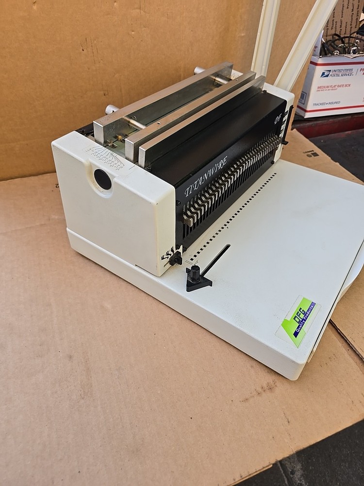 Titanwire DFG Totan Wire Binding Machine Bind Books and Documents