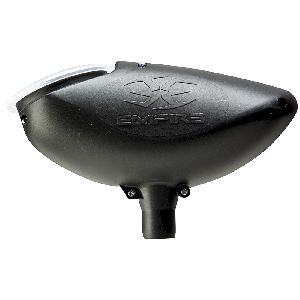 🔥🔥 EMPIRE 3 200 Round paintball Hopper Feed Loader + Flip Cap Standard-Black