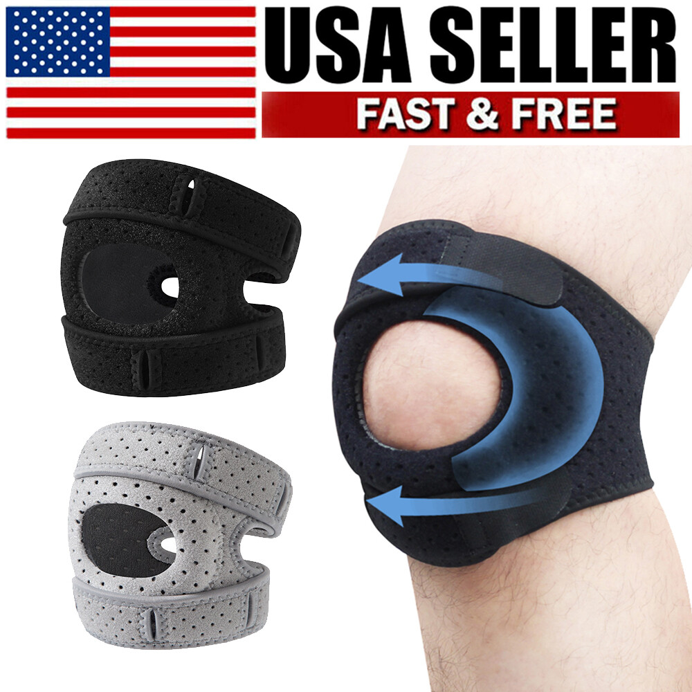 Knee Brace Support Neoprene Patella Stabilizing Compression Straps Adjustable