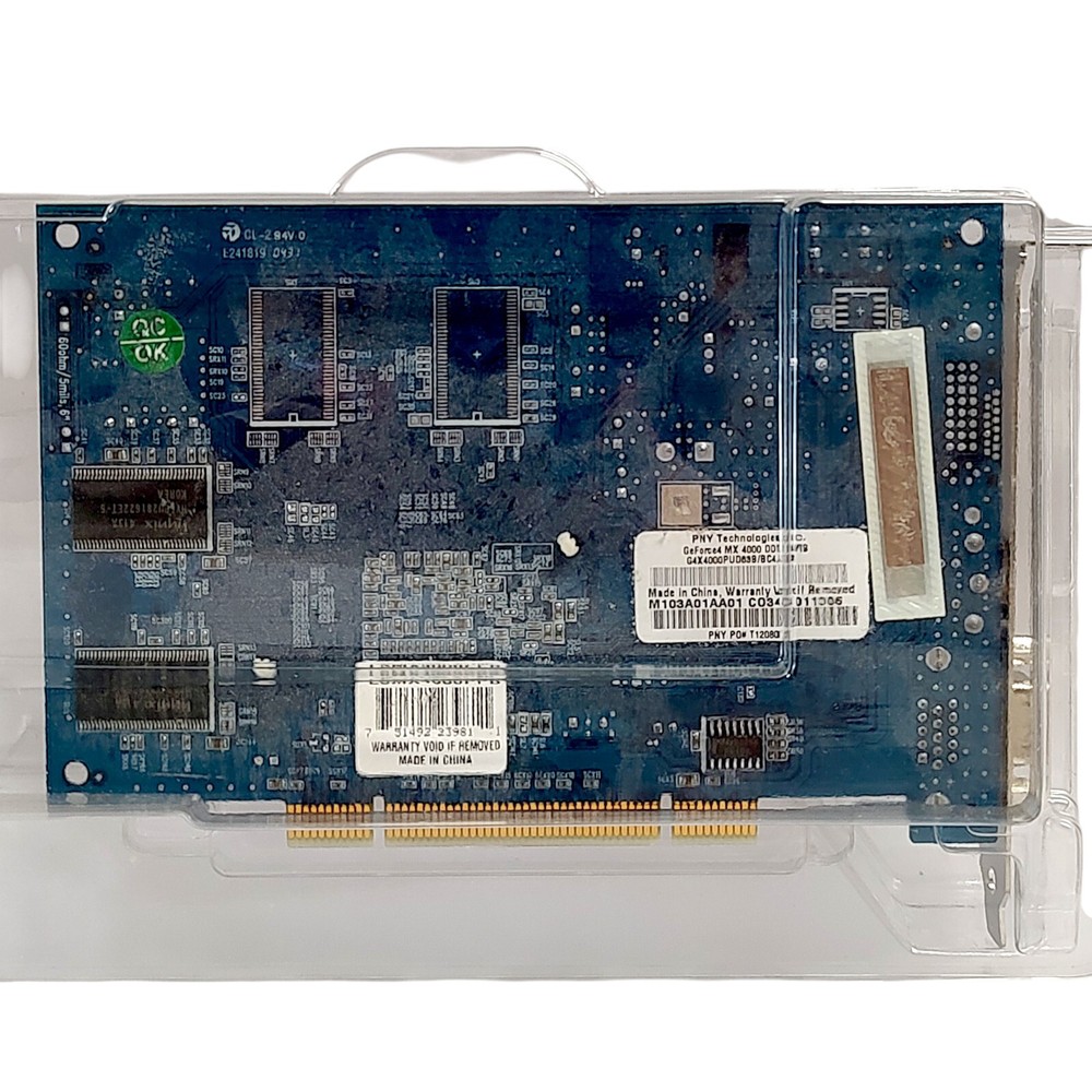 Untested Vintage BFG Technologies Nvidia Geforce MX 4000 Retro Graphics Card