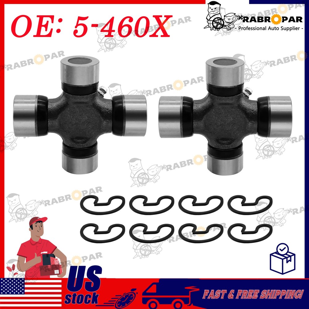 2 PACK 5-460X Combination Conversion U-Joint Kit 1310 to 1350 Series Universal