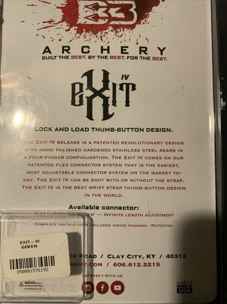 B 3 Archery Quick Release