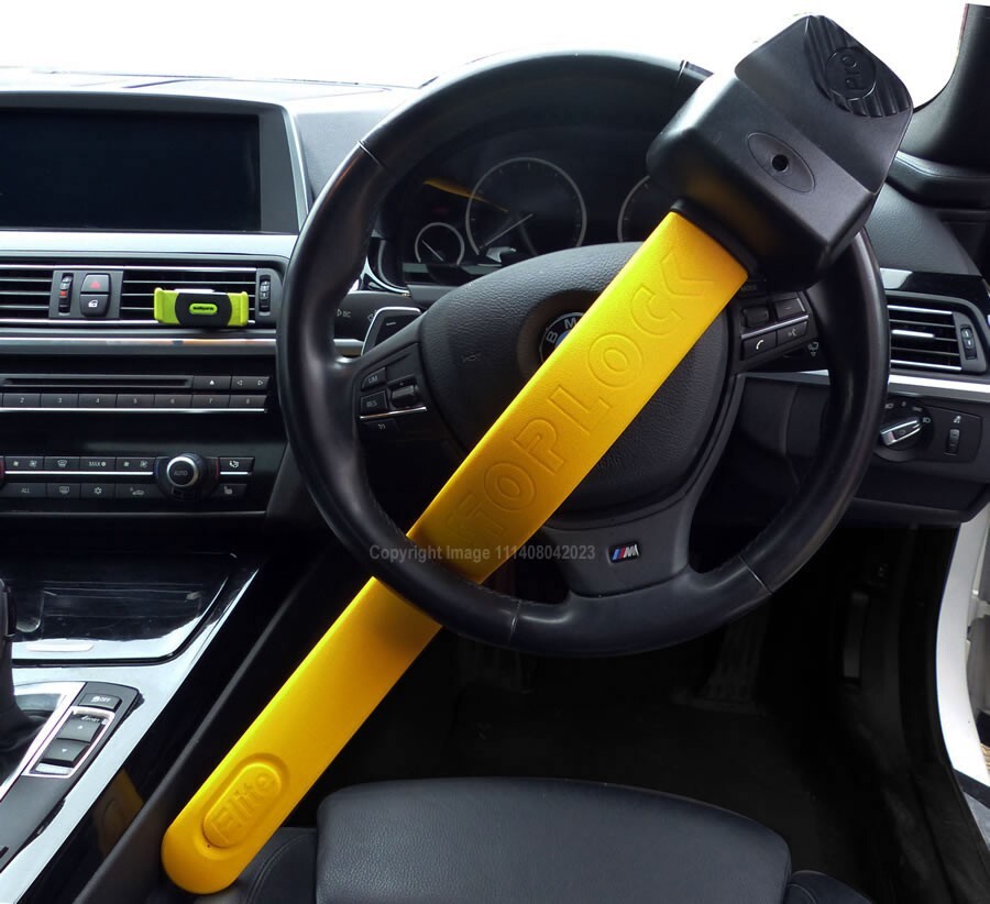 Steering Wheel Security Lock For BMW Stoplock Pro Elite Premium Car 4x4. Mat ✅