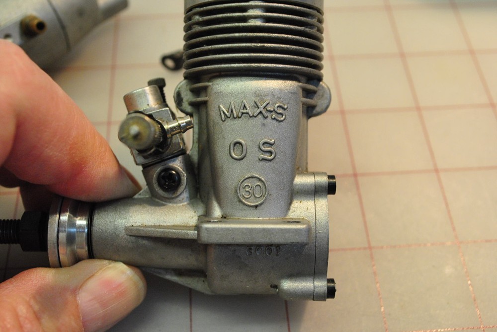 OS Max-S 30 RC MODEL AIRPLANE ENGINE with muffler. Nice!