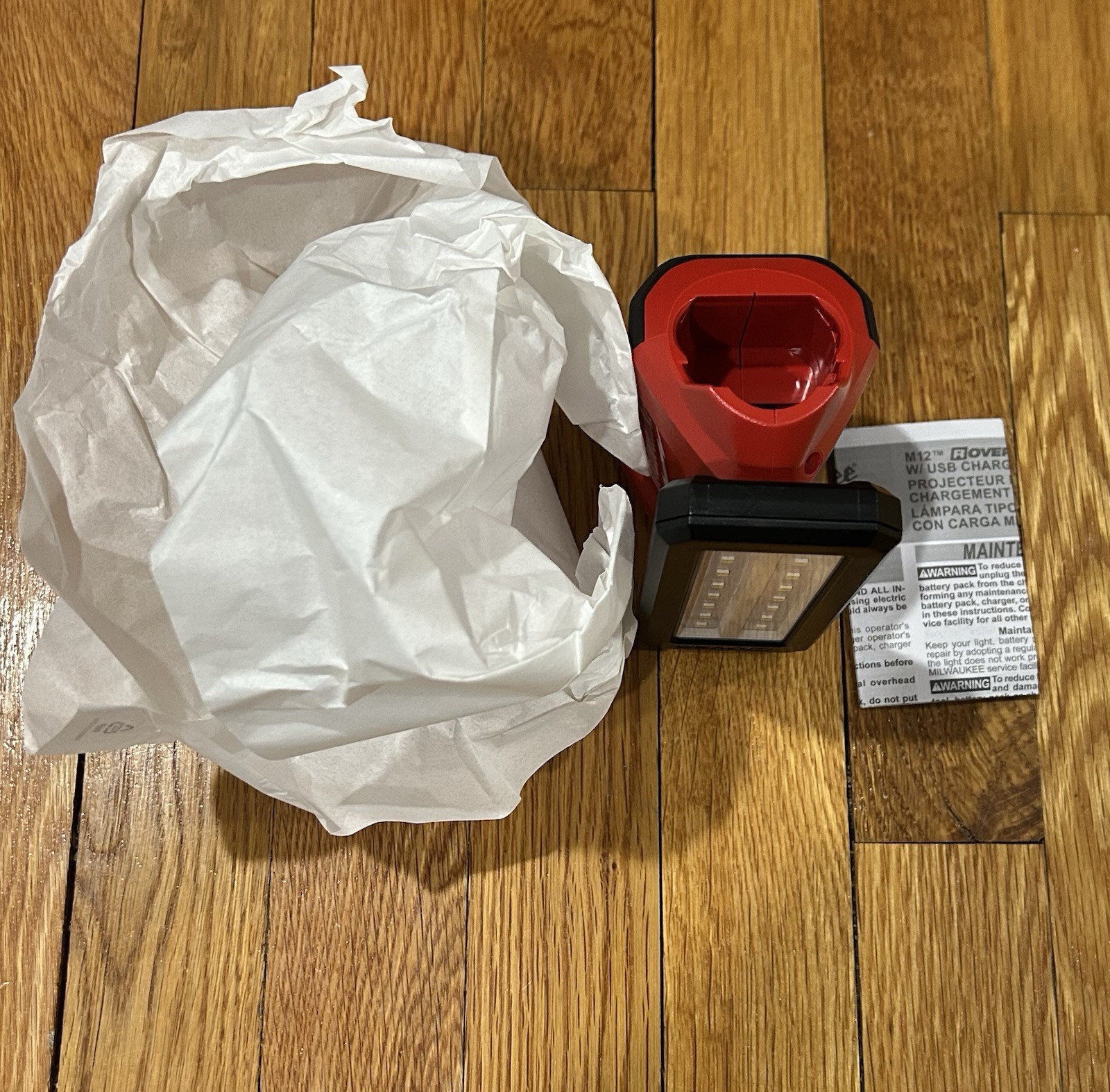 MILWAUKEE 2367-20 LED WORK FLOOD ROVER LIGHT ROVER M12 12 VOLT MAGNETIC TOOL NEW