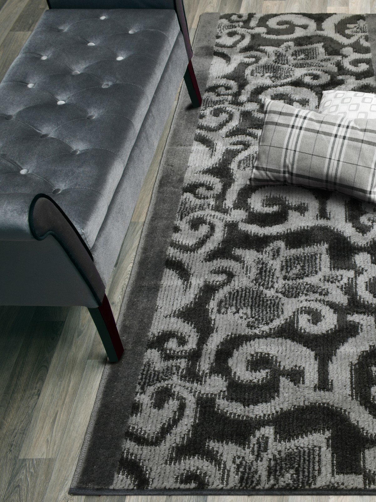 Custom Size Hallway Runner Rug, Slip Resistant, 26 Wide X Your Choice of Length