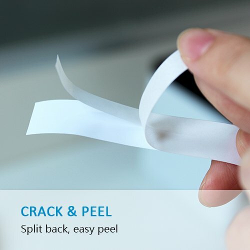 5PK Compatible DYMO LetraTag Refills 91330 White Paper Label Tape 12mm LT-100H