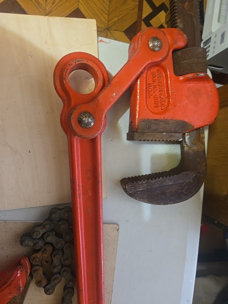 RIDGID Super Six Compound Leverage Pipe Wrench SA-6"