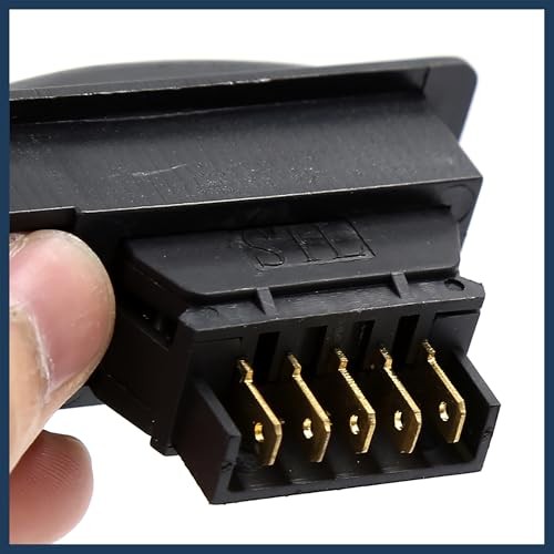 Universal 5 Pins Drivers Side Power Window Master Control Switch DC 12V