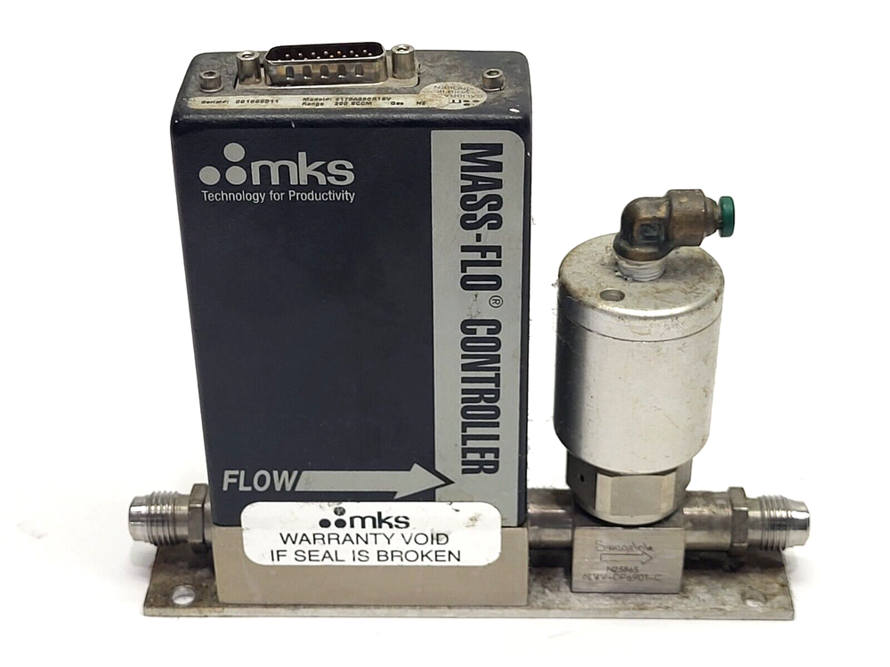 MKS Instruments 2179A22CR1BV Mass-Flo Controller Range 200 SCCM