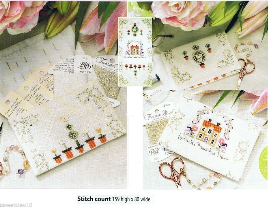 SWEETHEART NEEDLEKEEP  CROSS STITCH PATTERN  ONLY  -  ALS  RW