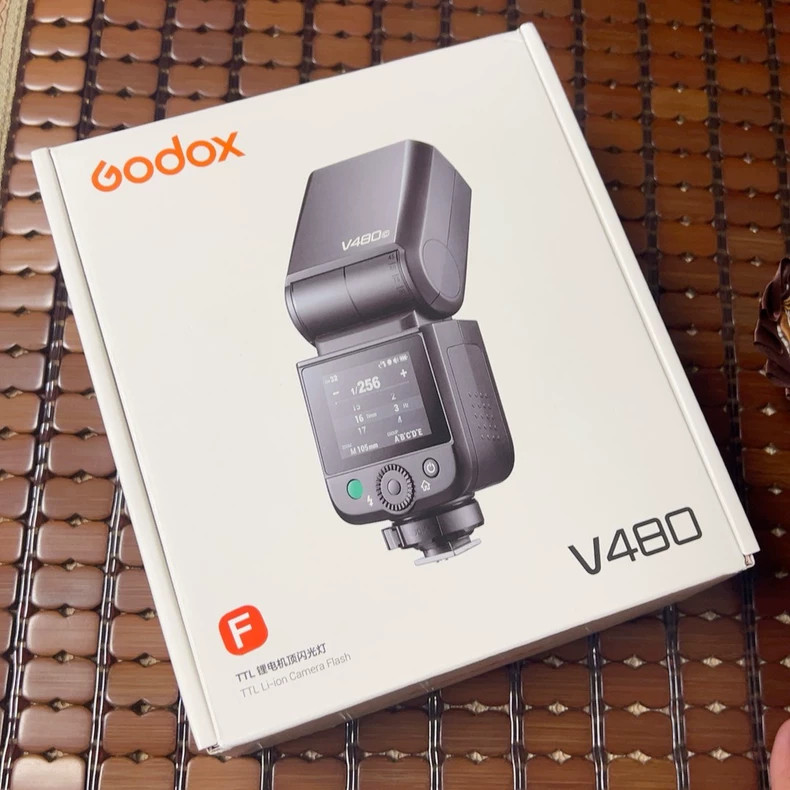 for Sony  Godox V480S V480-S TTL HSS Camera Flash Light Speedlite with Diffuser