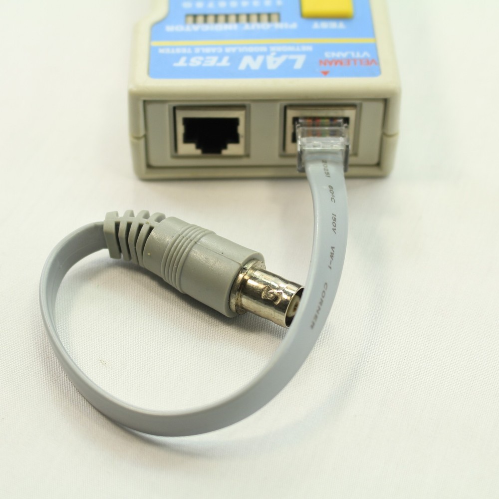 Velleman Network Modular Cable Tester W/ Terminator VTLAN3