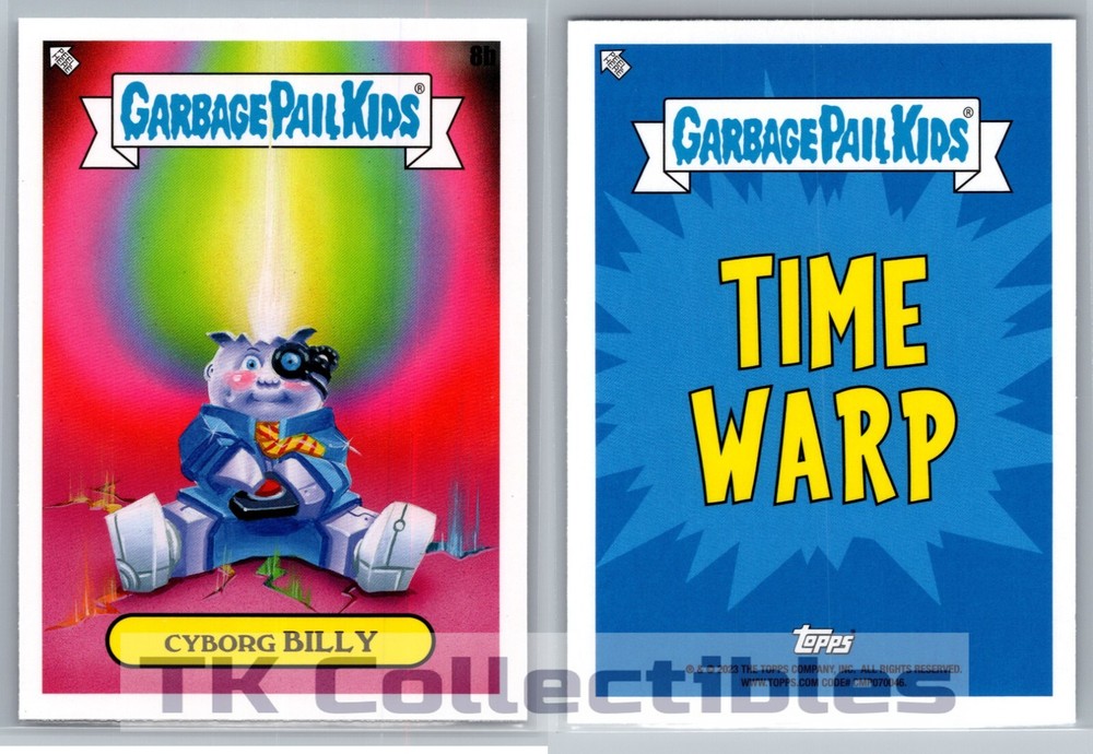 2023 Garbage Pail Kids InterGOOlactic Mayhem Time Warp 20-Card Insert Set