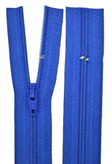 1 Way Medium Blue Lockable Linen Linen Closure Long 30-200CM