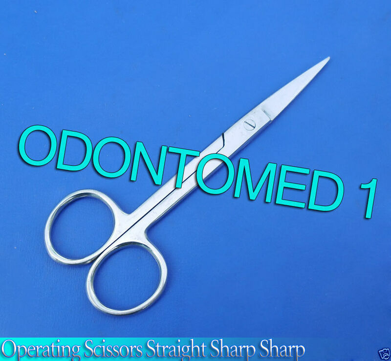 OPERATING DISSECTING DRESSING SCISSORS SHARP SHARP 5.5" STRAIGHT STAINLESS STEEL