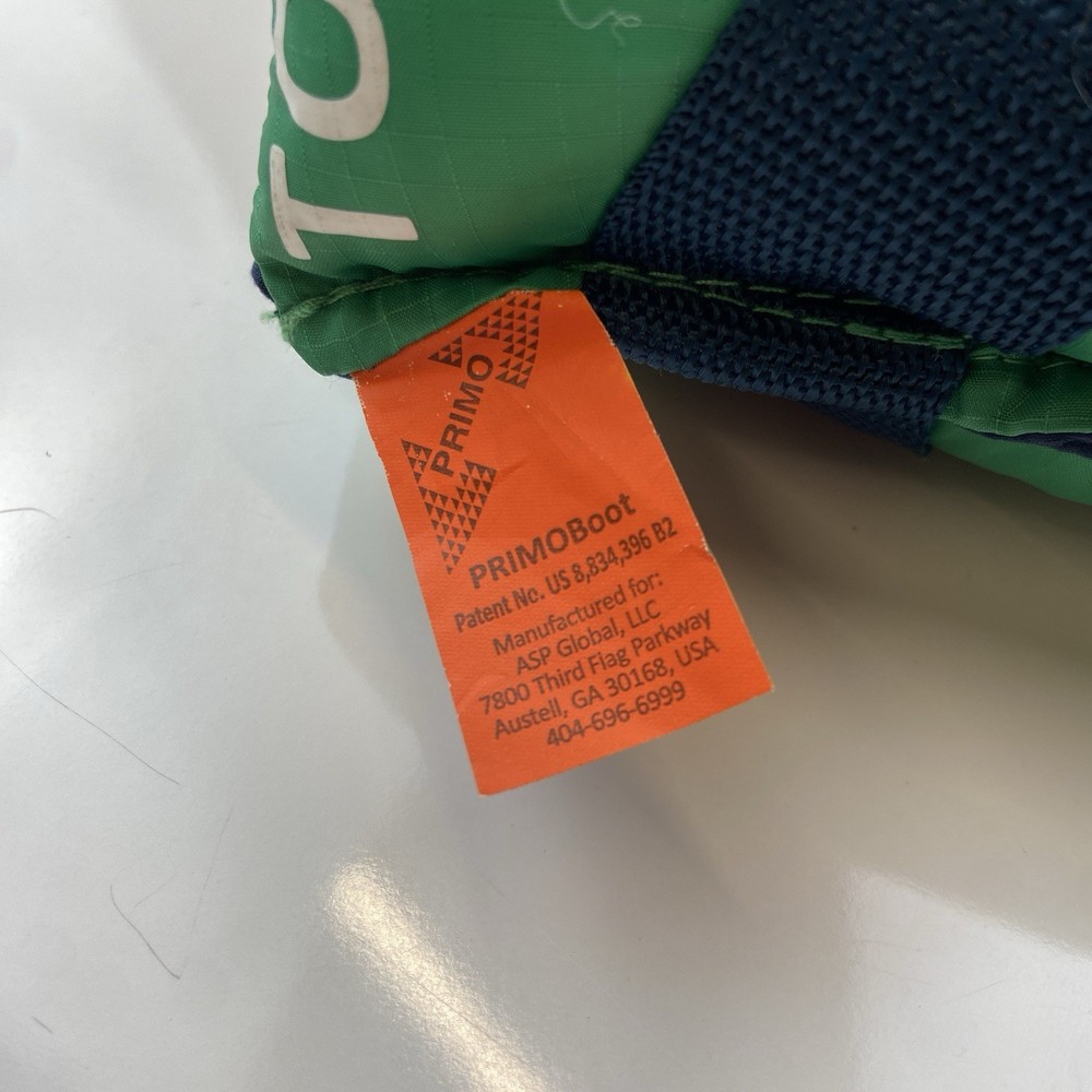 Primo Boot Offloading Heel Protector Padded Boot / Kelly Green & Navy