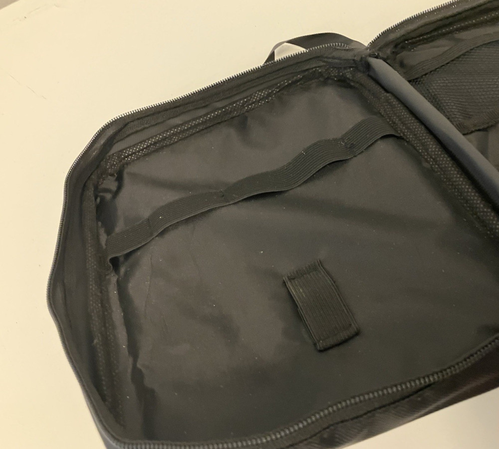 iWave Carrying Case black bag storage electronics headphone Digital Transmitter
