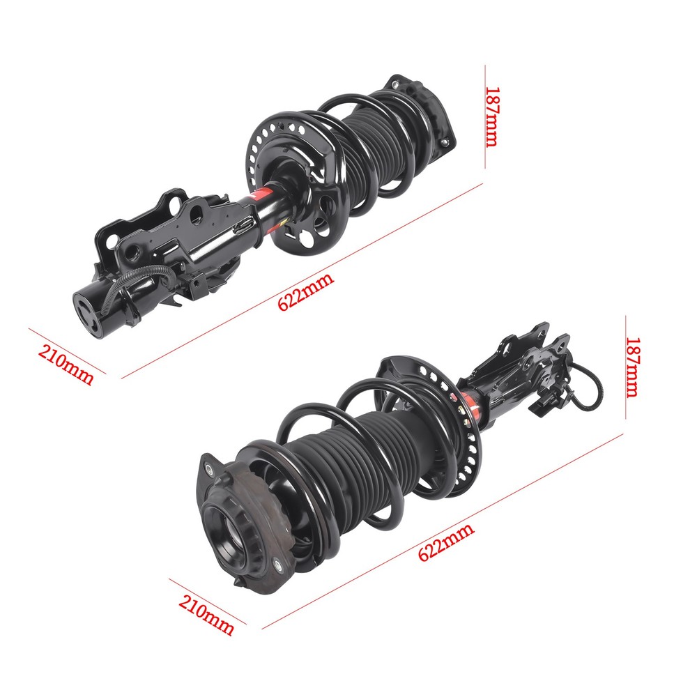 Pair Front Struts Assys w/Electronic For 2016-24 Chevrolet Camaro 85649816