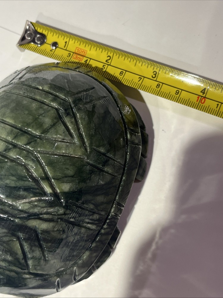 Two Pound Nephrite Jade Turtle Figure