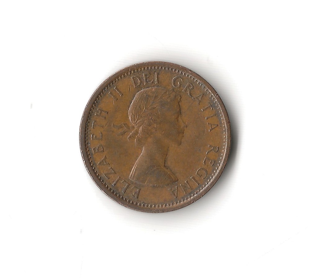 1956 Canada - 1 Cent - 745 - Bronze - 3.2g