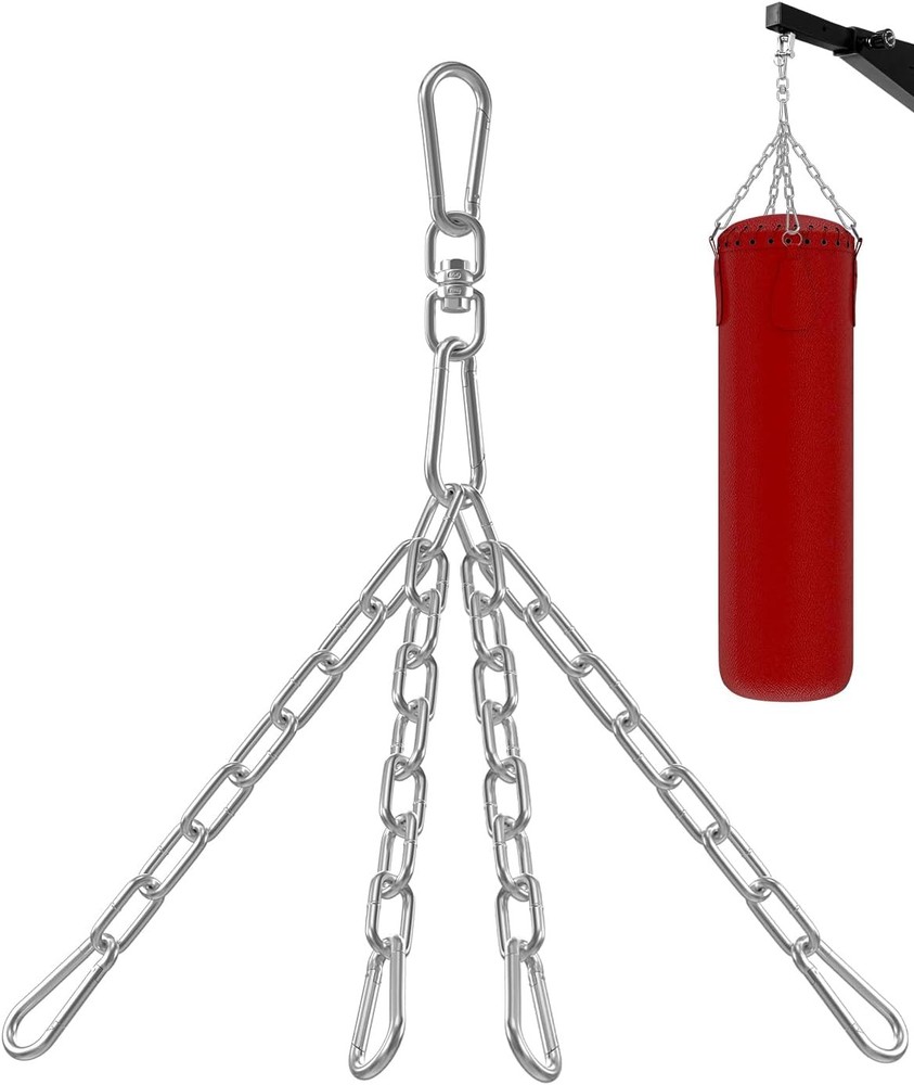 Punching bag hanger mounting kit
