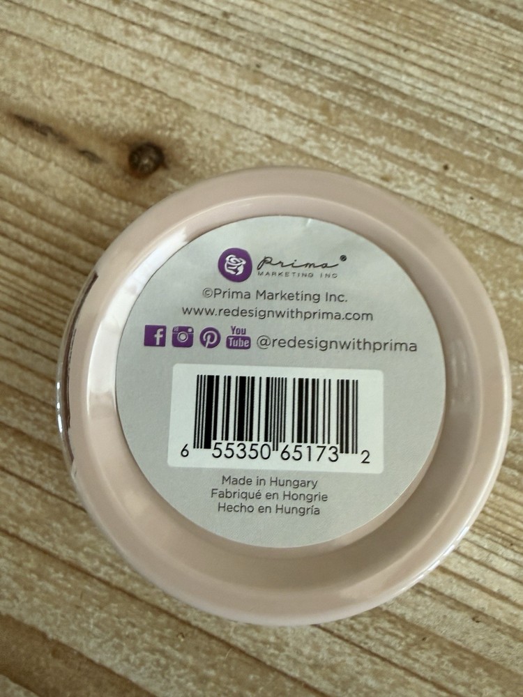 Desert Rose Chalk Paste Redesign with Prima