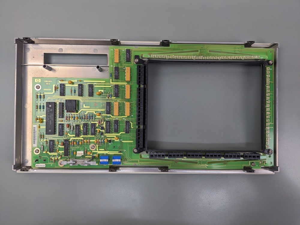 HP 16500B Front Panel + Touch Screen, Controls ~ Working
