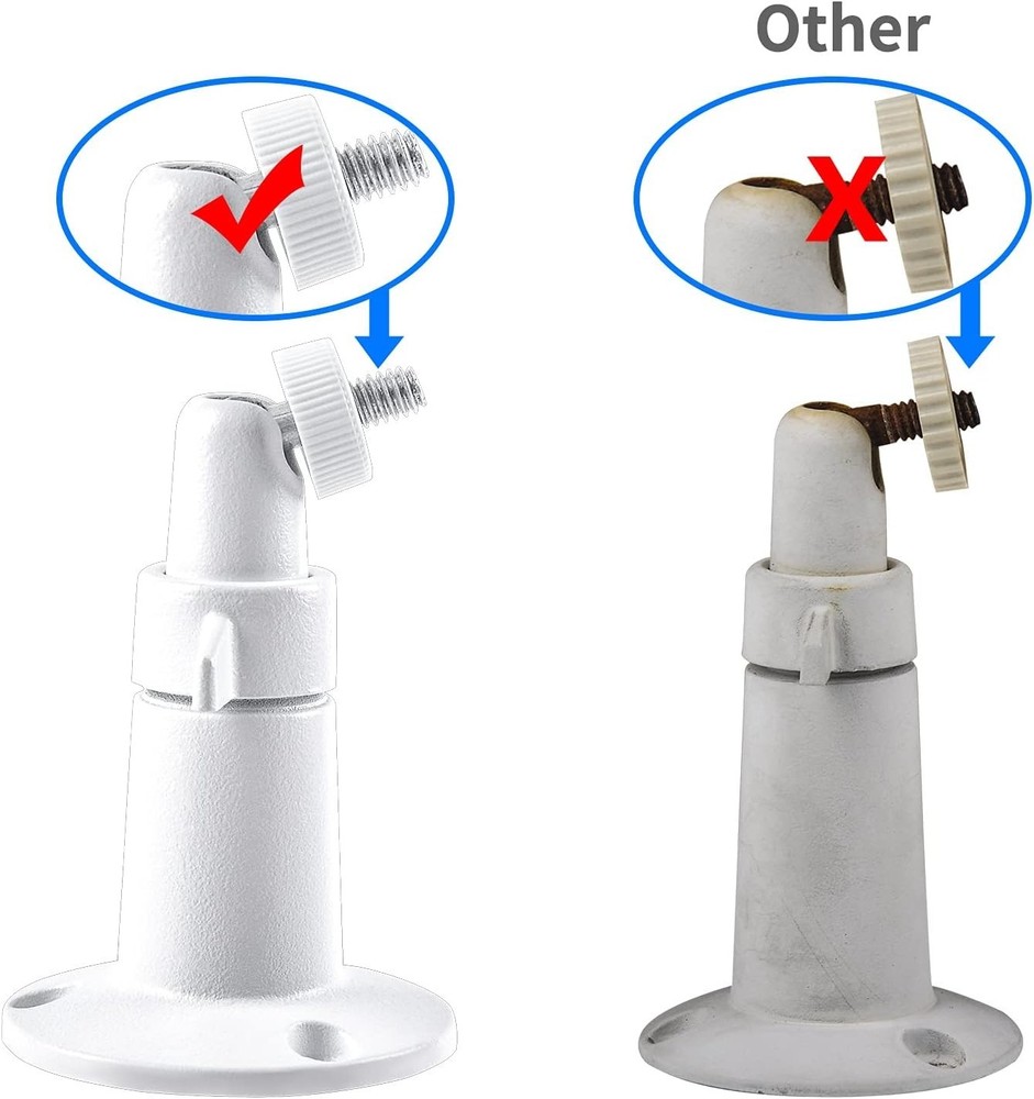 Adjustable Security Wall and Ceiling Mount - Compatible with Arlo & Ring Devices