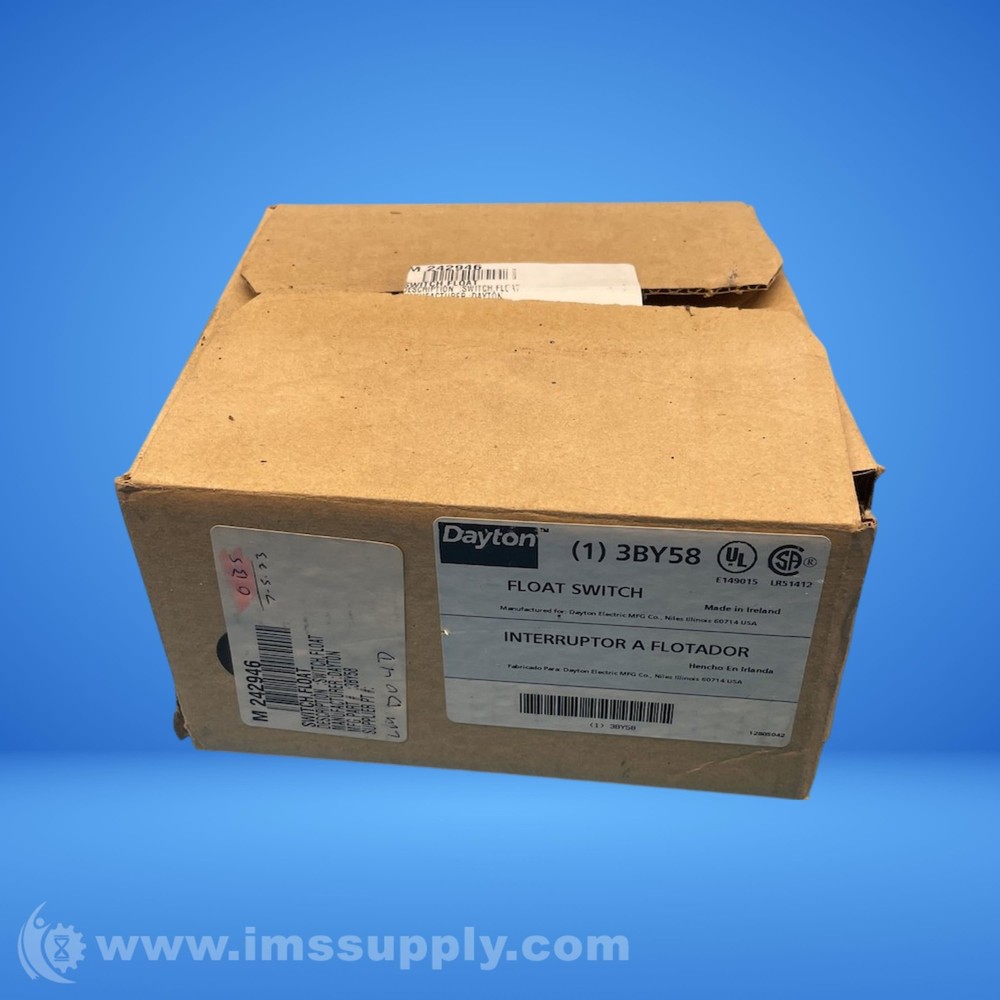 Dayton 3BY58 Float Switch FNOB