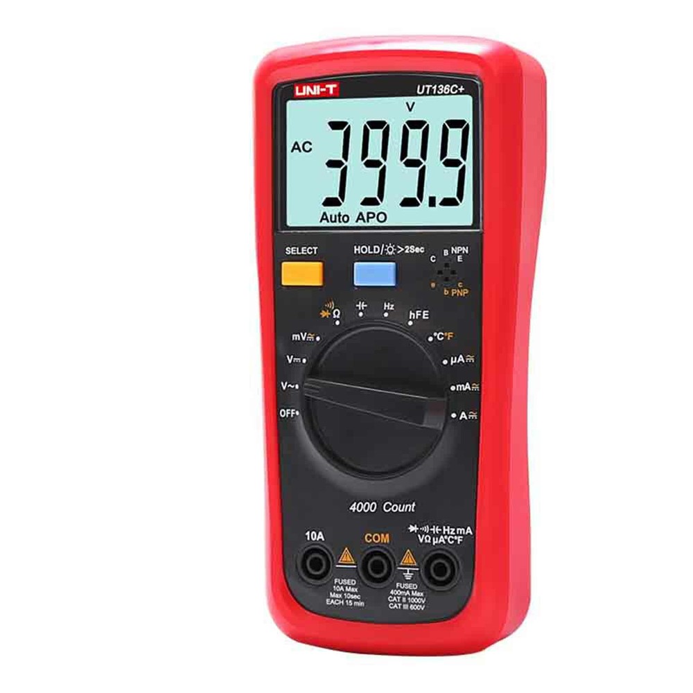 UNI-T UT136C+ Multimeter Digital multimeter tester AC DC Voltmeter Ammeter✦Kd