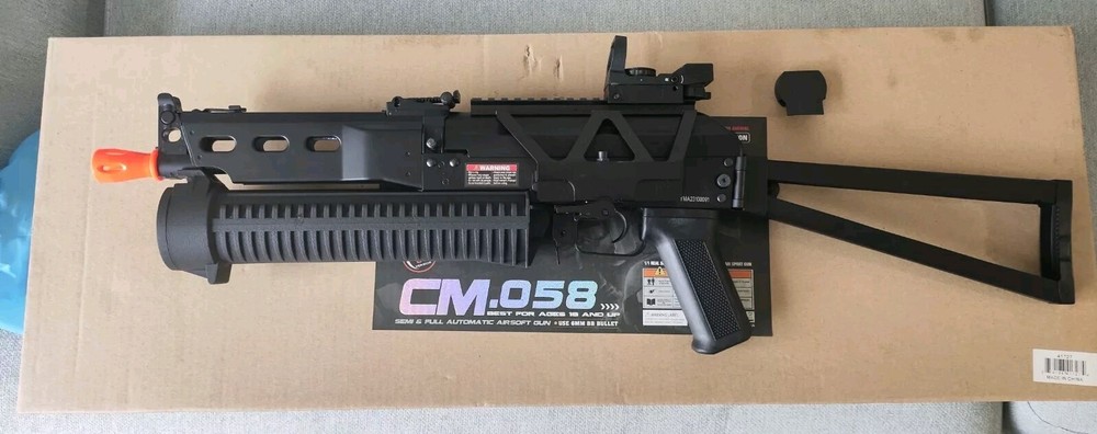 Airsoft Guns Bundle (4 Guns + Gear And Accessories)