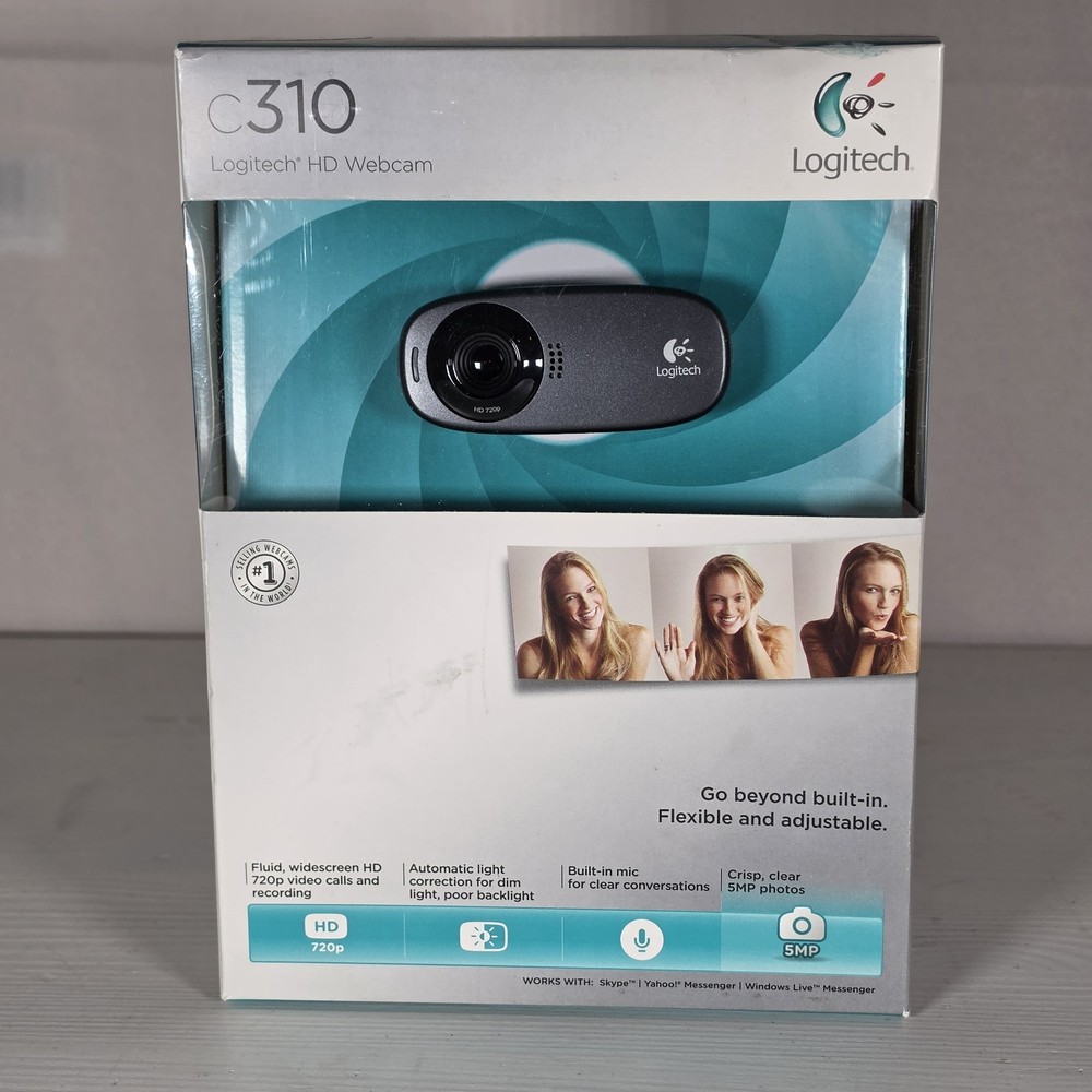 LOGITECH ~ c310 Logitech HD Webcam NEW In BOX  Sealed